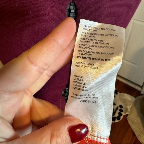 Anthropologie Maeve Coral Amalfi Tank size M - Picture 4 of 8